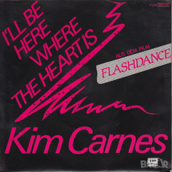 Грамофонни плочи Kim Carnes – I'll Be Here Where The Heart Is 7" сингъл, снимка 1