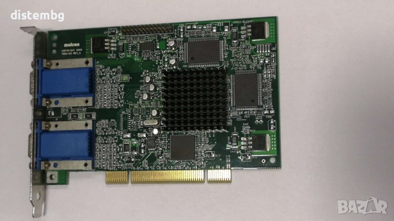 Видеокарта PCI Matrox G450 16MB,модел G45FMDHP16DB, снимка 1