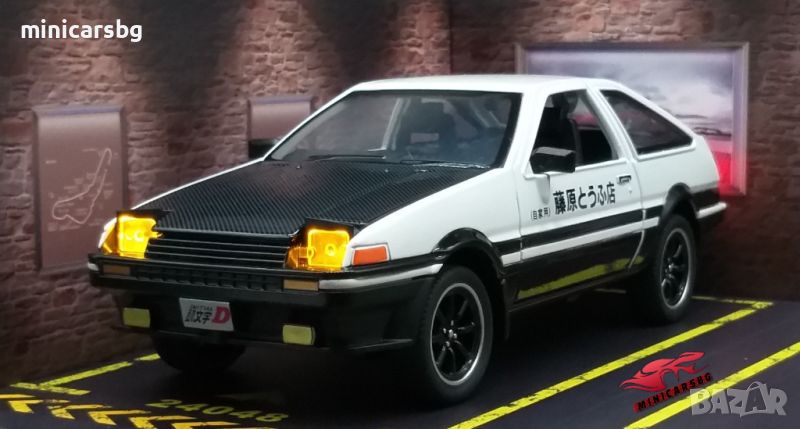 Метални колички: Toyota AE86 Sprinter Trueno (Тойота Спринтер Труено), снимка 1