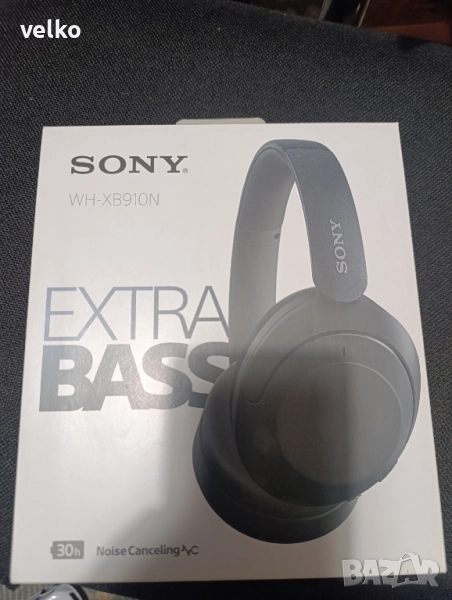 Bluetooth слушалки слушалки sony wh-xb910n, снимка 1