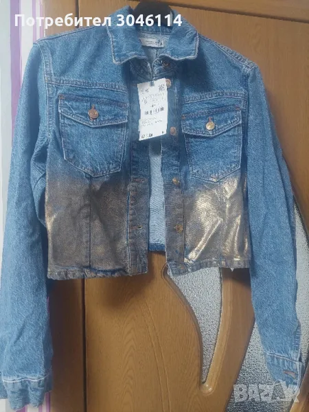 дънкено яке Зара, снимка 1