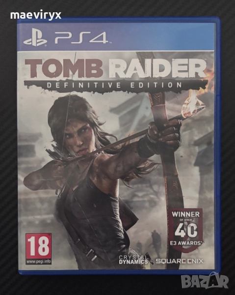 Tomb Raider Definitive Edition за PS4, снимка 1
