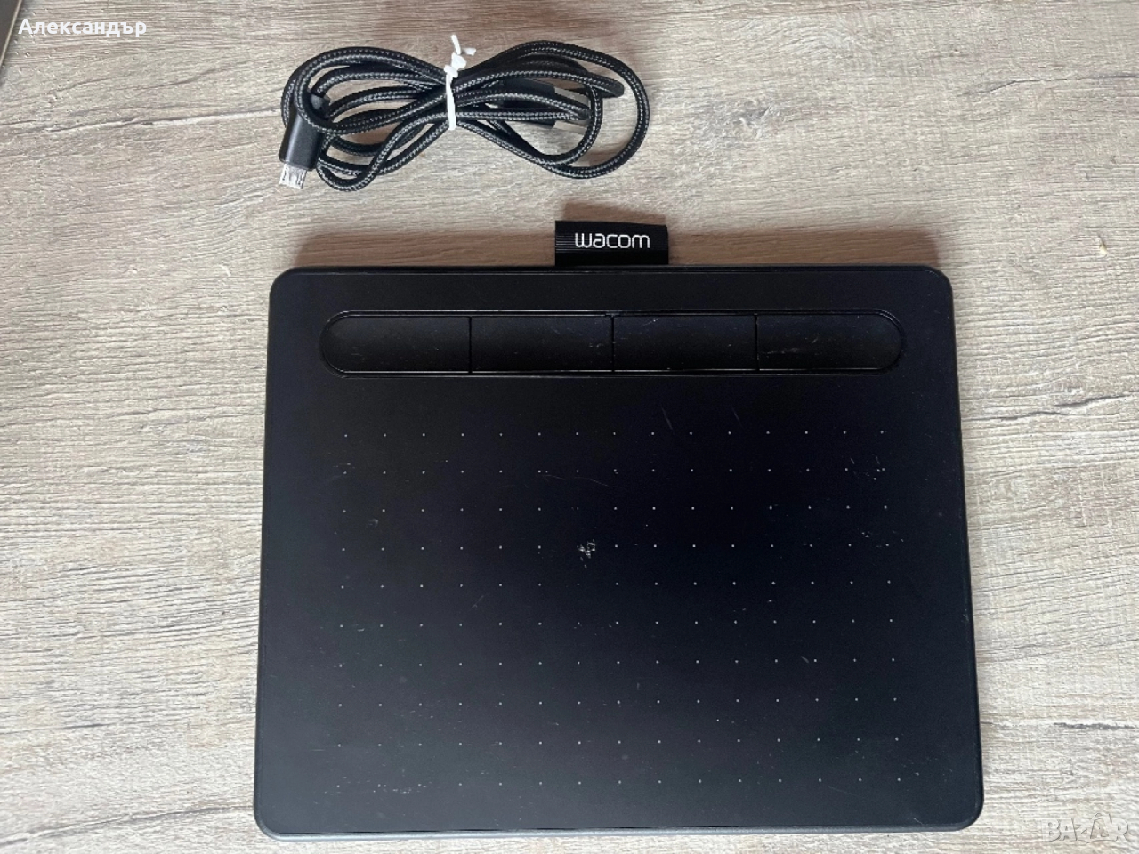 Графичен таблет Wacom Intuos CTL-4100 без писалка, снимка 1