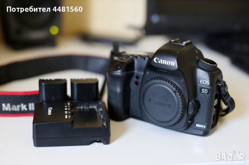 DSLR камера EOS 5D MARK II и аксесоари, снимка 1