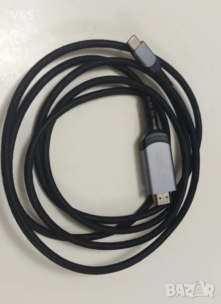 Кабел преход Type C to HDMI HDTV, 4К с дължина 2м, снимка 1