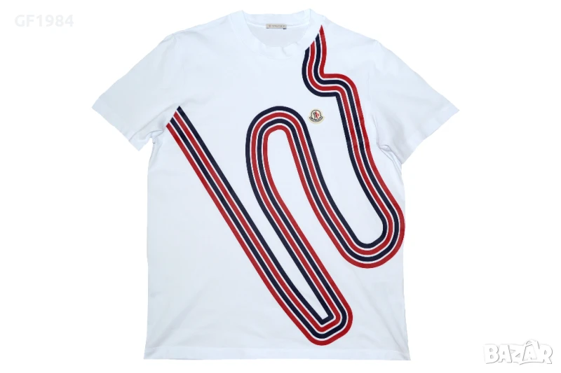 Moncler - мъжка тениска, размер M(oversized), снимка 1