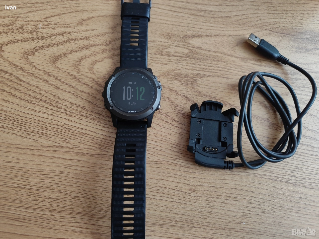 Garmin Fenix 3 HR Sapphire Edition, снимка 1