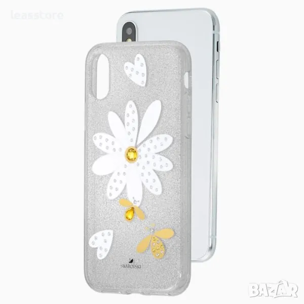 Оригинален луксозен кейс Swarovski IPhone X / XS, снимка 1