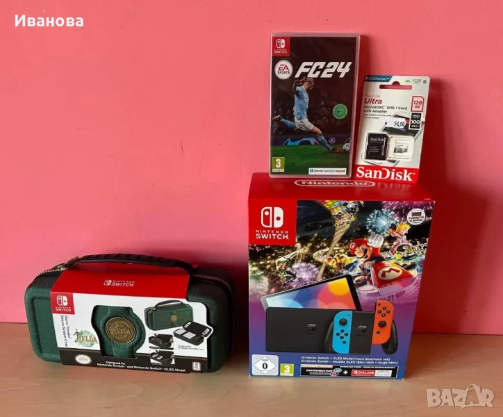 Nintendo switch oled (В гаранция)-500 лв., снимка 1