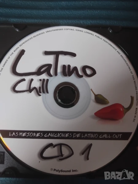Latino Chill - оригинален диск музика Polysound, снимка 1