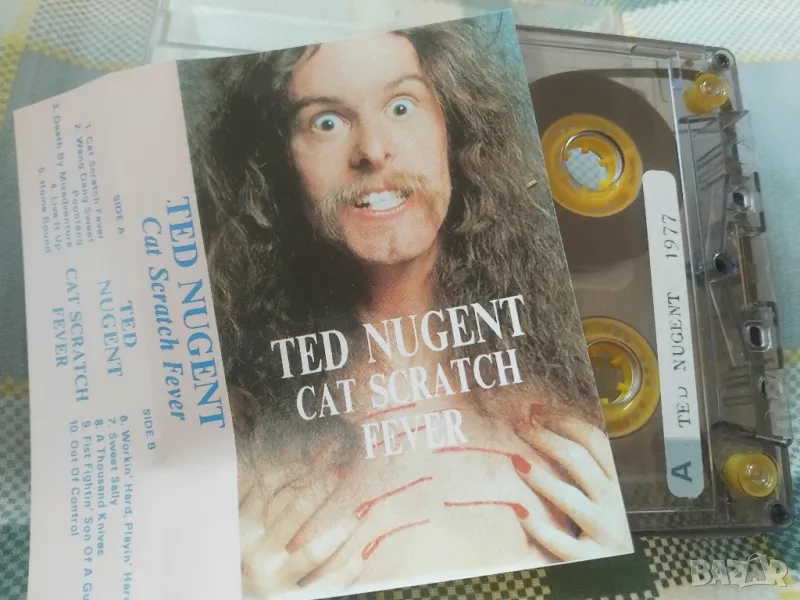 Ted Nugent - Cat Scratch Fever - аудио касета музика, снимка 1