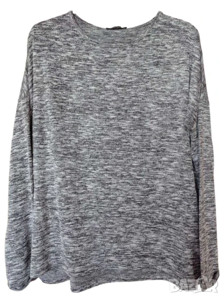 Дамска лека блуза Tereanova, 51% полиестер, 47% вискоза, Сива, М, снимка 1