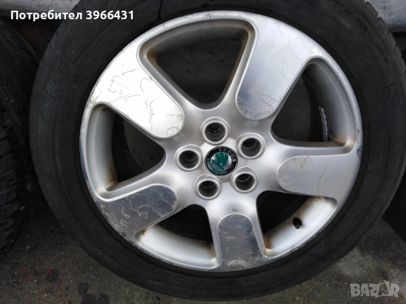 Гуми с джанти за Skoda Octavia , снимка 1