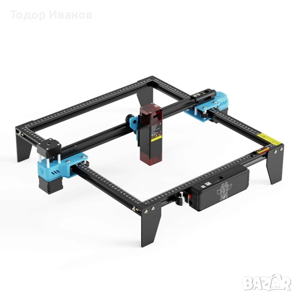 Машина за лазерно гравиране и изрязване TwoTrees 10W, снимка 1
