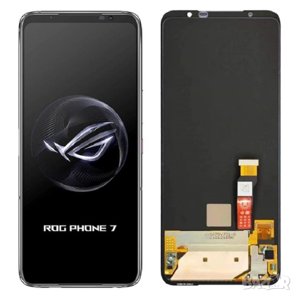 Оригинален AMOLED дисплей, за Asus ROG Phone 7, 165Hz, HDR10+, тъчскрийн, тъч 6,78 инча, ROG PHONE 7, снимка 1