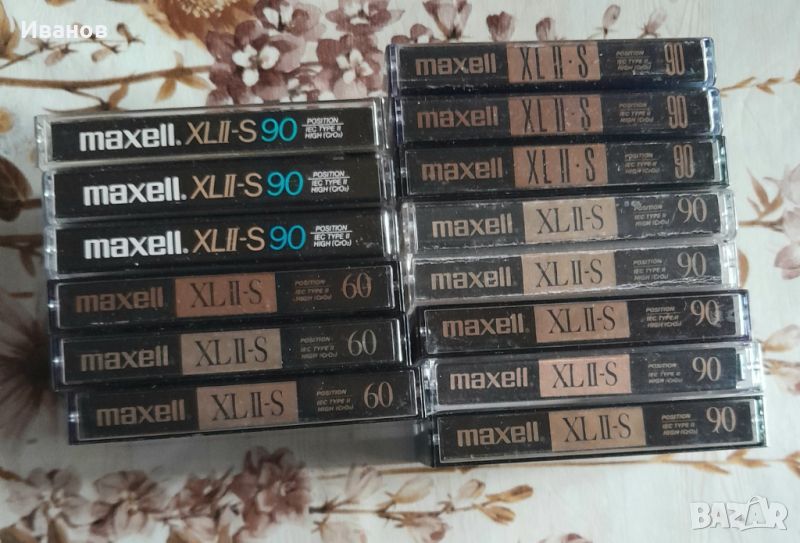 Аудио касети MAXELL XL II-S - хром, снимка 1
