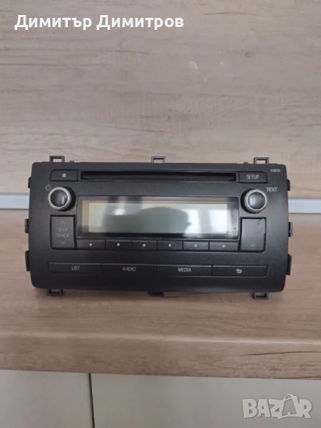 СД Радио Тойота Аурис 2014, снимка 1