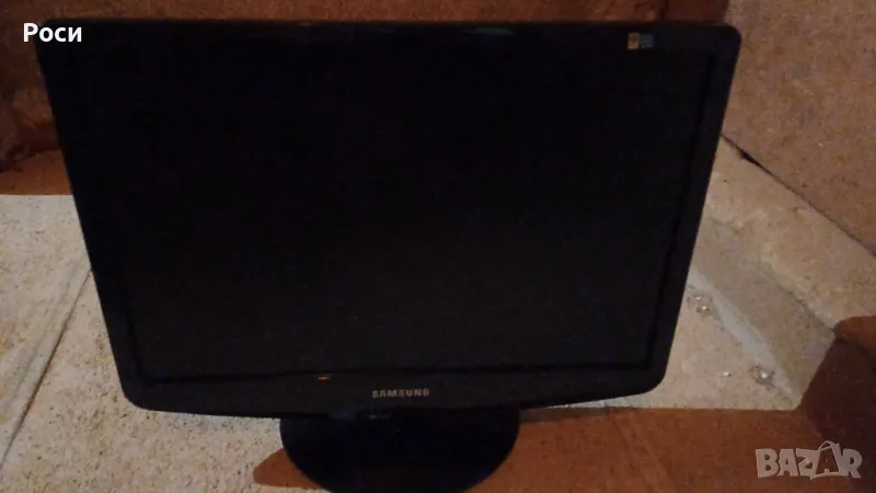 монитор samsung 20 inch подходящ за видеонаблюдение DVR, снимка 1