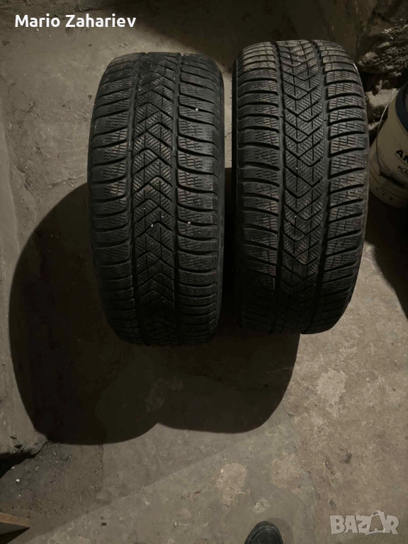 Зими гуми Пирели 245/45/18 2 броя, снимка 1