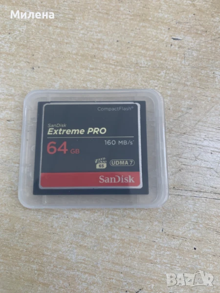 Карта памет SanDisk Extreme PRO, снимка 1