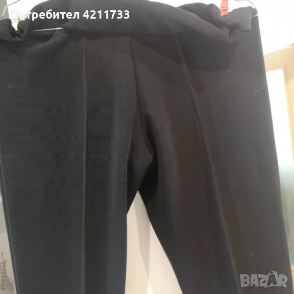 черен дамски елегантен панталон размер НОВО, снимка 1