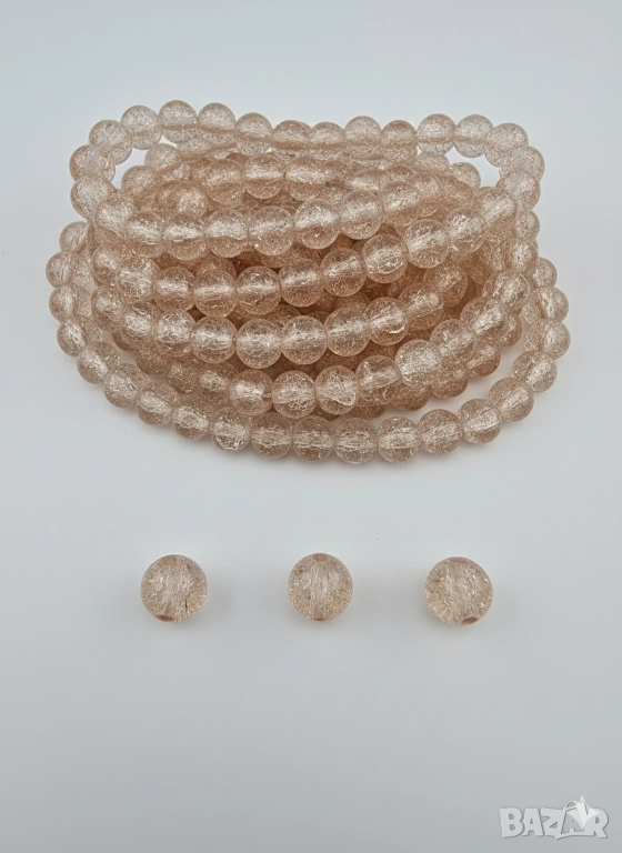 Стъклени Мъниста за Бижута 10мм 8мм 6 мм 4мм J278, снимка 1