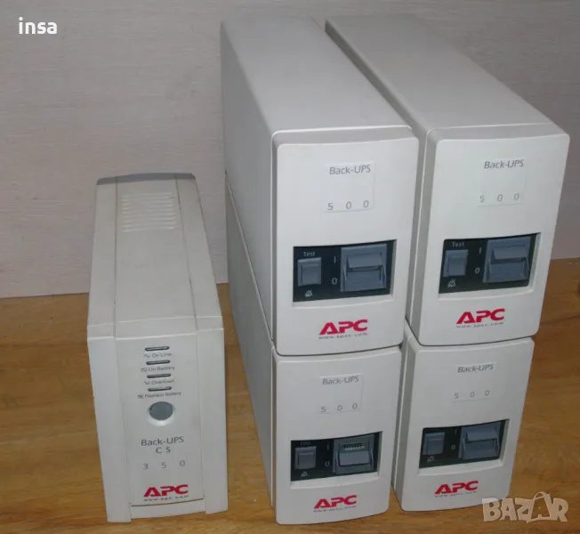 UPS APC Back-UPS 350 и 500 VA BK350EI/BK500i НЗУ УПС захранващи устройства, снимка 1