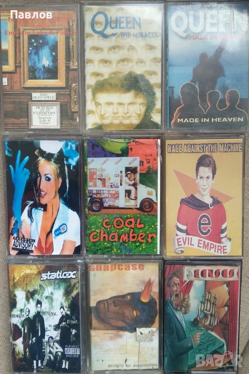 Нефициални аудио касети с рок и метъл, снимка 1