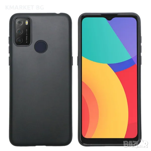 Alcatel 1S (2021)/3L (2021) Силиконов Калъф TPU и Протектор, снимка 1