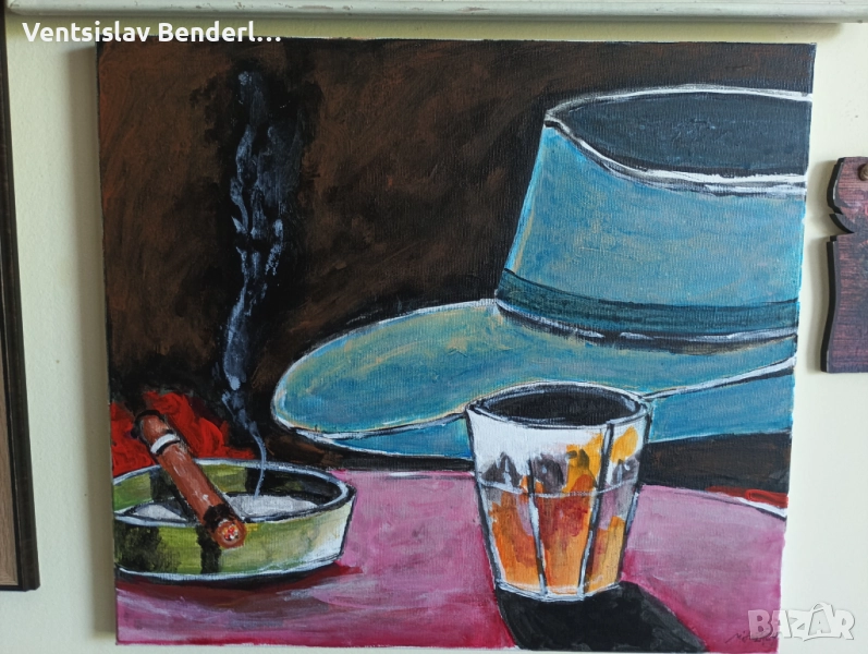 Картина-масло, платно, снимка 1