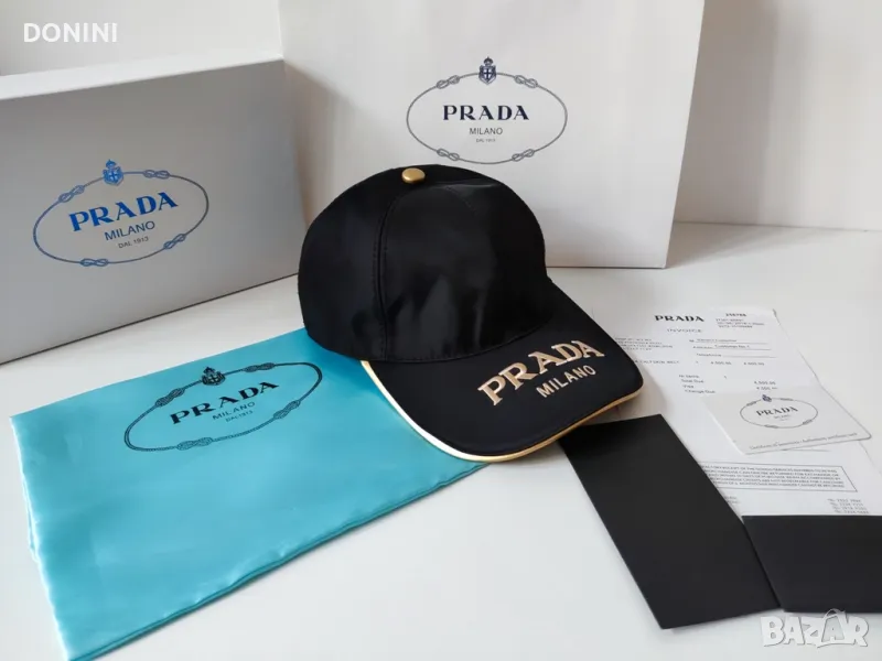 Мъжка дамска бейзболна шапка Prada, снимка 1