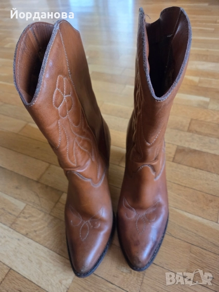 Каубойски ботуши ECCO 39 размер, снимка 1