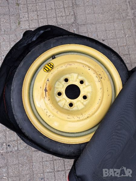 Резервна гума тип Патерица 15 5×114.3 Ц.О.64.1 , снимка 1