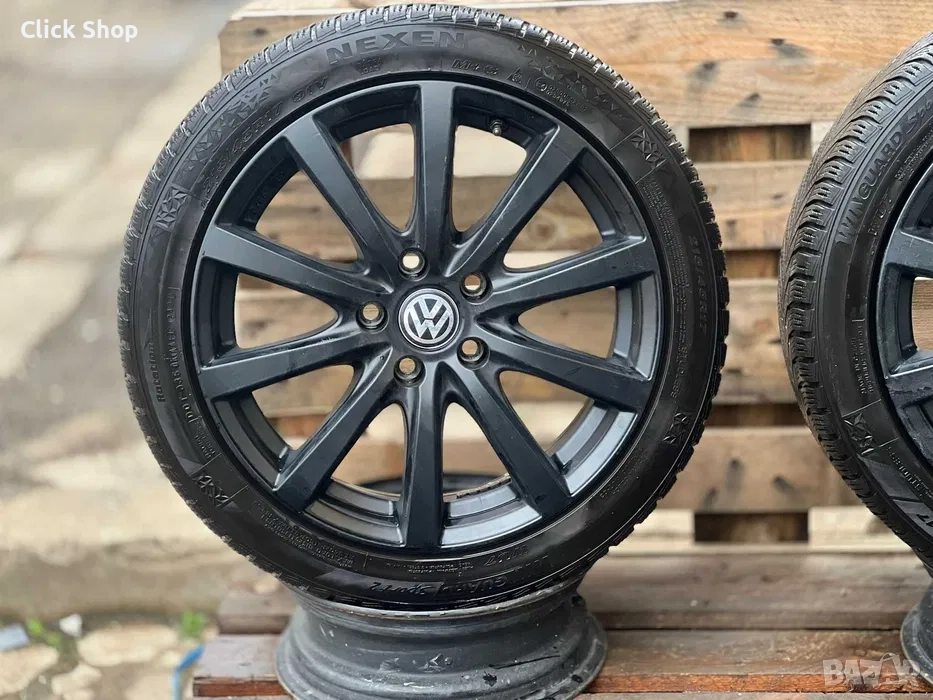 Джанти Фолксваген Пасат Кади Голф Туран 5х112 Vw Golf 5x112 17 Цола, снимка 1