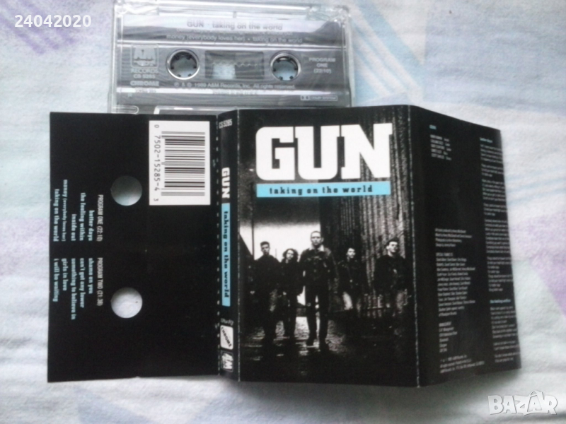 Gun – Taking On The World оригинална US касета, снимка 1