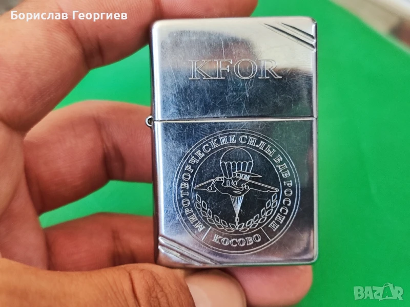 Запалка Zippo Косово 2002 г, снимка 1