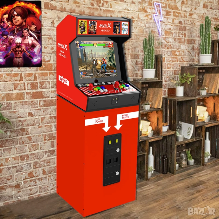 SNK NEOGEO MVSX Ретро Аркадна Bartop Конзола/2p/50 игри, снимка 1