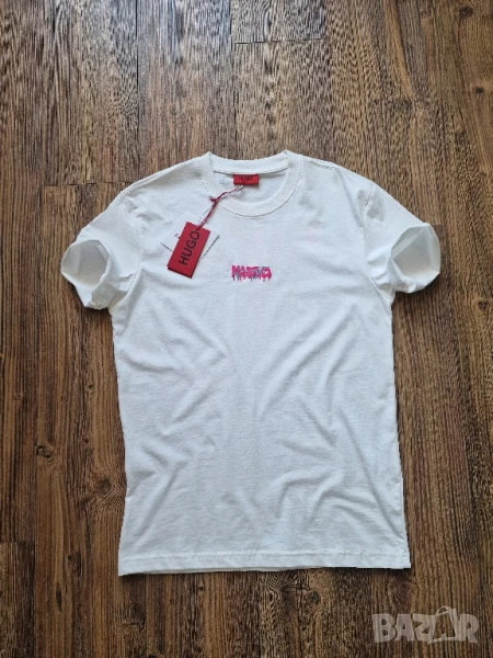 Страхотна мъжка тениска HUGO BOSS размер L , снимка 1