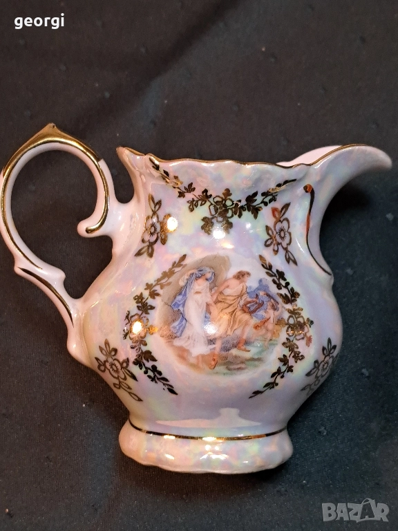 порцеланова каничка за мляко Орфей и Евридика 29/6, снимка 1