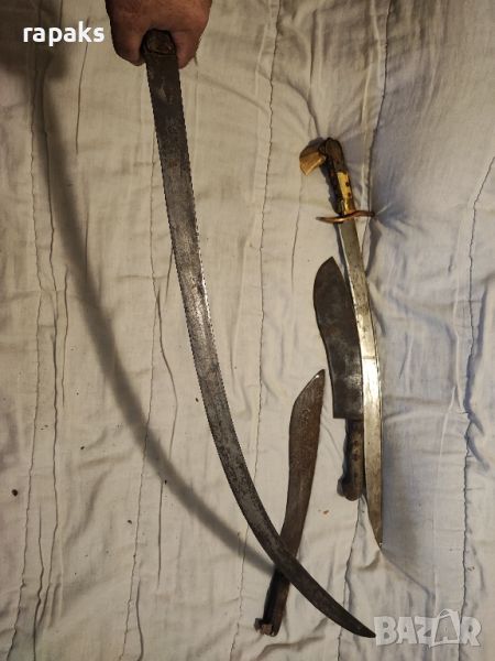 РЕСТАВРИРАМ, КУПУВАМ. Сабя, колак, ятаган, части за старинно оръжие  колекционерски оръжия, снимка 1