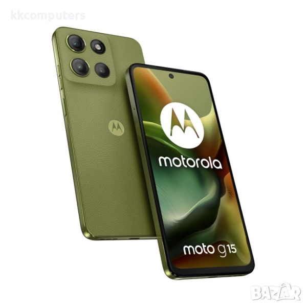 ЧАСТИ ЗА Смартфон GSM MOTOROLA G15 512/8 GREEN PB6E0037RO 6.72 ", 512 GB, RAM 8 GB, 50+5 MP, снимка 1