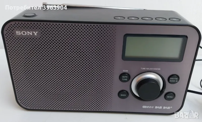 НАЙ ДОБРАТА ОФЕРТА  Радио Sony XDR-S60DBP DAB , снимка 1