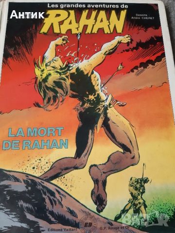 Стар Френски Комикс Албум RAHAN 1981 год., снимка 2 - Колекции - 46474284