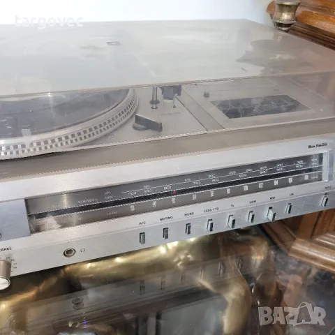 ретро грамофон касетофон и радио Grundig, снимка 3 - Радиокасетофони, транзистори - 50217799