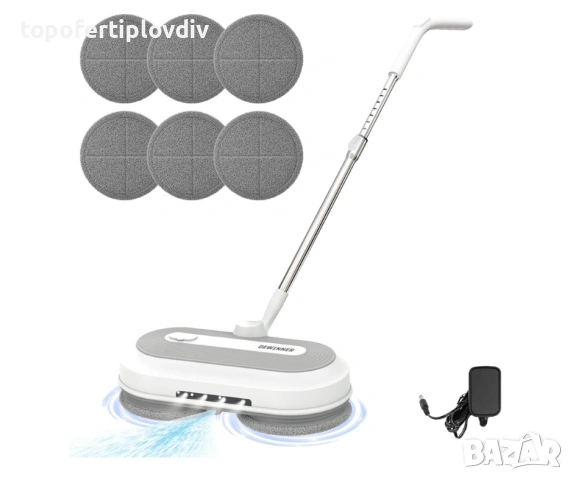 Електрически моп с батерия DEWINNER Wireless Mop,Гаранция