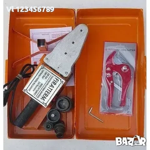 Професионална турска лепачка за ППР FIRATTERM ф 20-63 2500W , снимка 2 - Други инструменти - 53878038