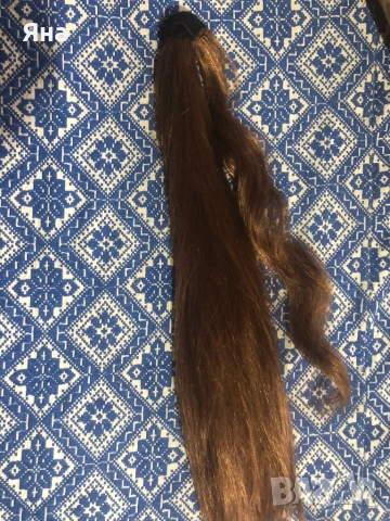Кестенява опашка, снимка 4 - Аксесоари за коса - 51854249