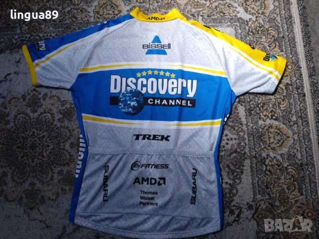 Nike Discovery Channel Stars – къс ръкав джърси, размер XL, снимка 5 - Спортна екипировка - 54099477