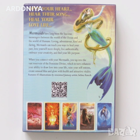 Oracle of the Mermaids - карти оракул, снимка 16 - Езотерика - 54161370