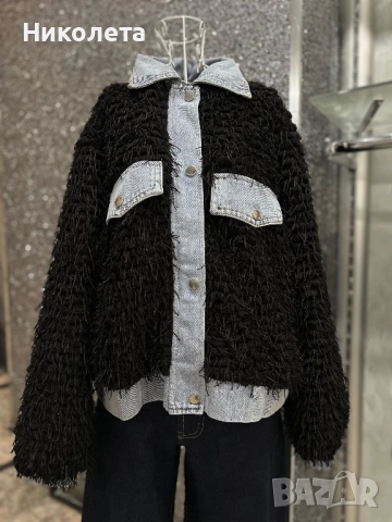 Яке с дънков детайл 